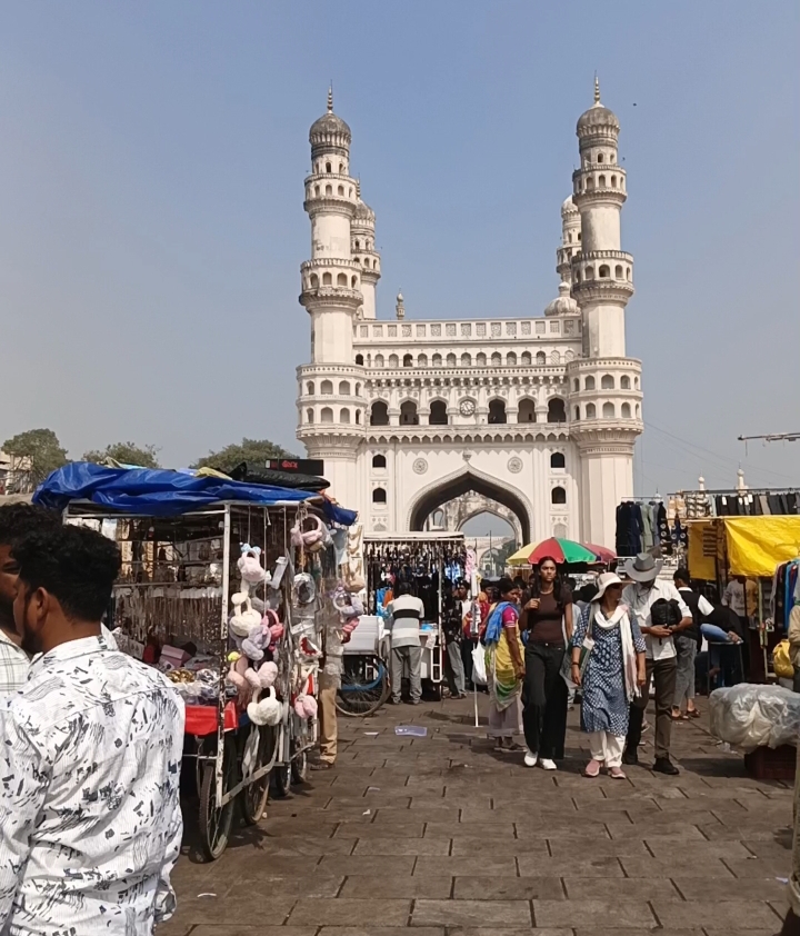 What is Charminar famous for?